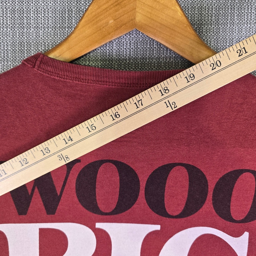 U of A Arkansas Razorbacks x Tailgate T Shirt Mens M Red Retro Soft Gameday - Picture 11 of 15